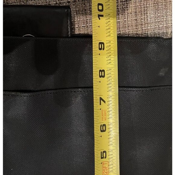 Vintage Y2K Coach Mercer nylon twill, leather shoulder bag, black - Picture 5 of 7